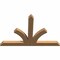 Ekena Millwork Richland Timber Gable Bracket, Western Red Cedar, 72"W x 48"H x 3 1/2"D x 5 1/2"F, 16/12 Pitch GBW072X48X0406RIC00SWR - alternate 2